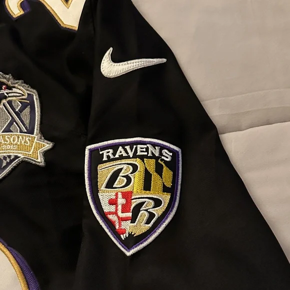 Nike Baltimore Ravens Forsett Jersey- 20th Anniversary Edition - Picture 5 of 8